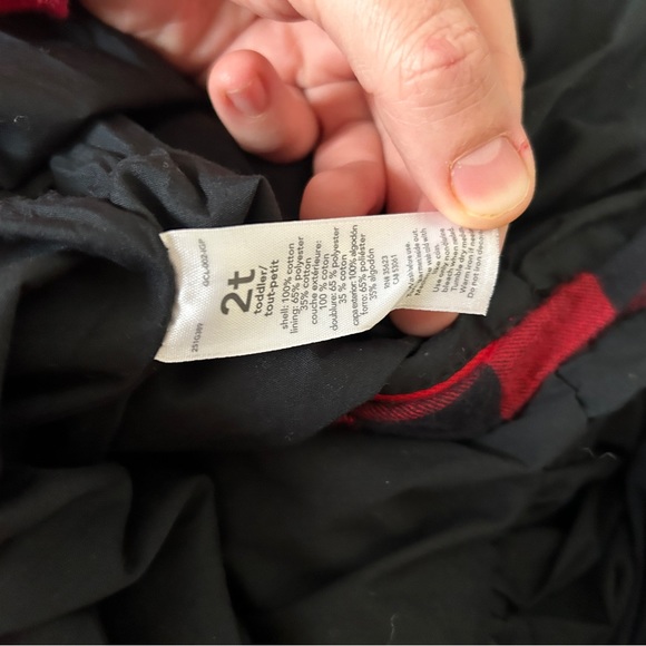 Carter’s Sleeveless Holiday Plaid Dress with Bow, Size 2T - Picture 4 of 5